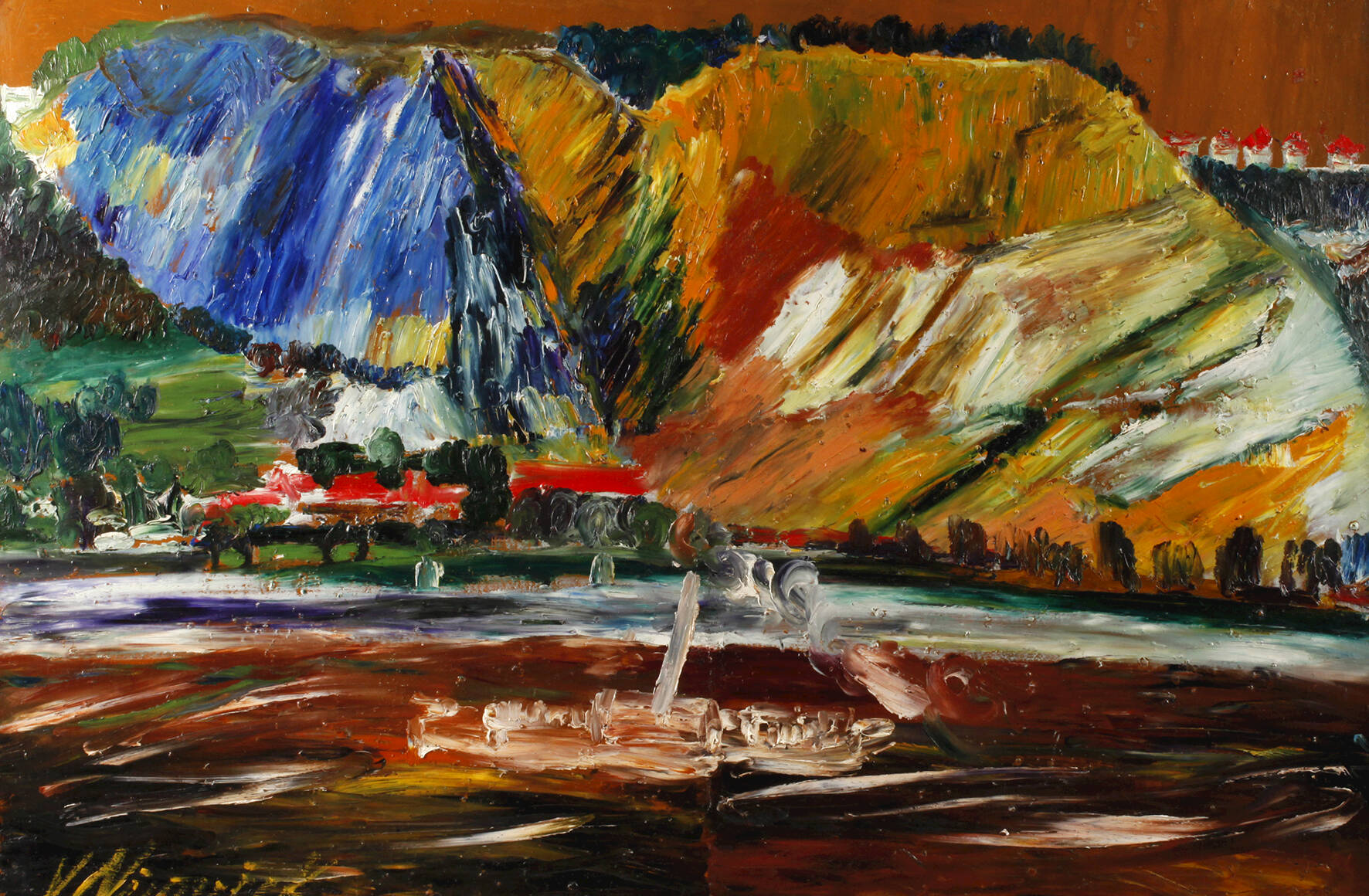 Vaclav Nemecek, An der Elbe