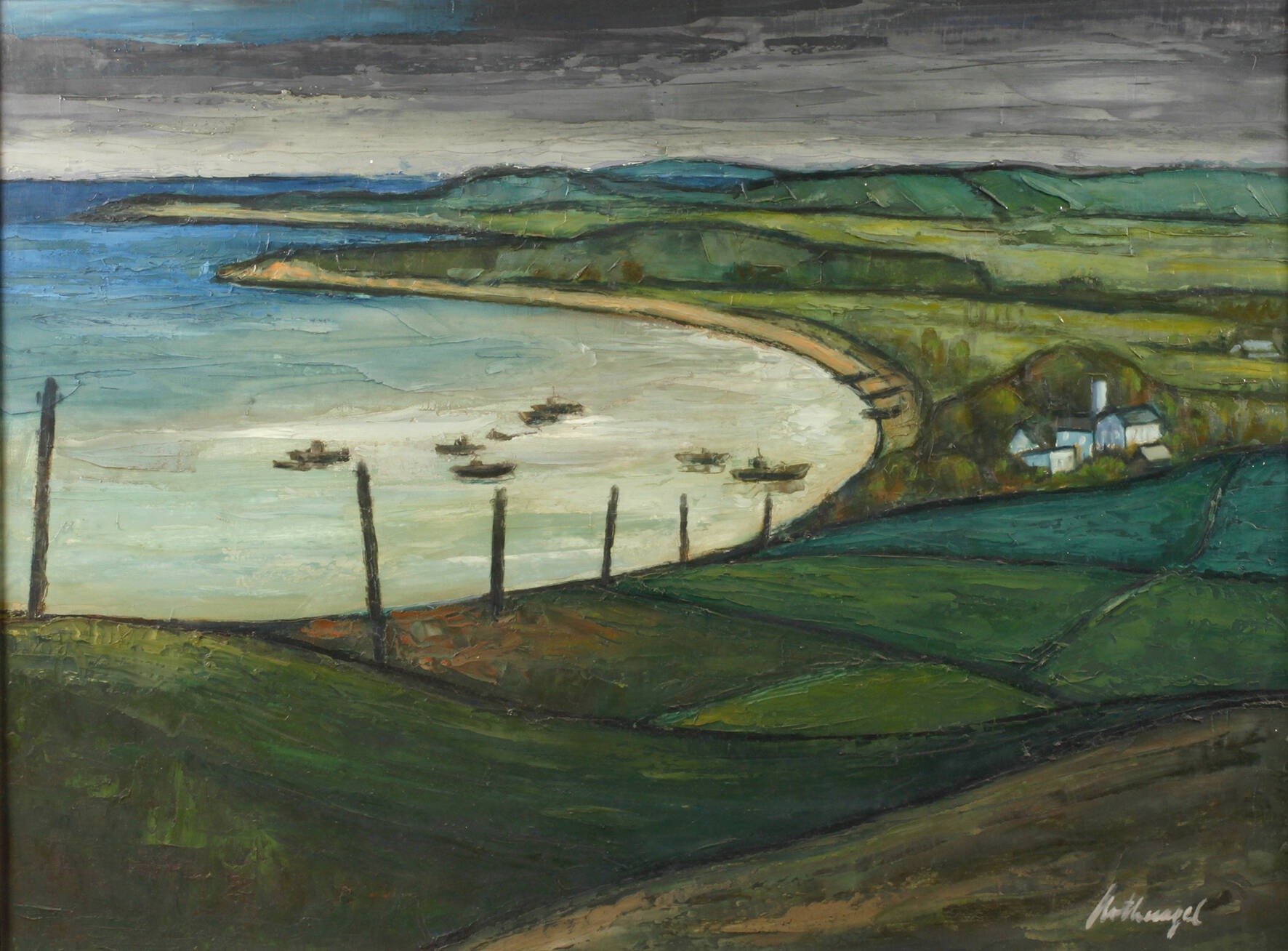 Fritz Nothnagel, Am Meer