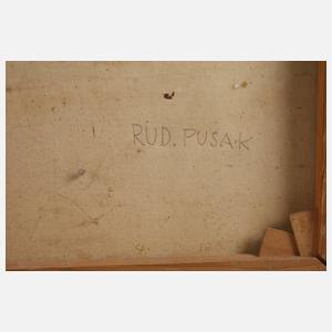 Rudolf Pusak, attr., Skyline von New York