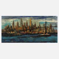 Rudolf Pusak, attr., Skyline von New York111