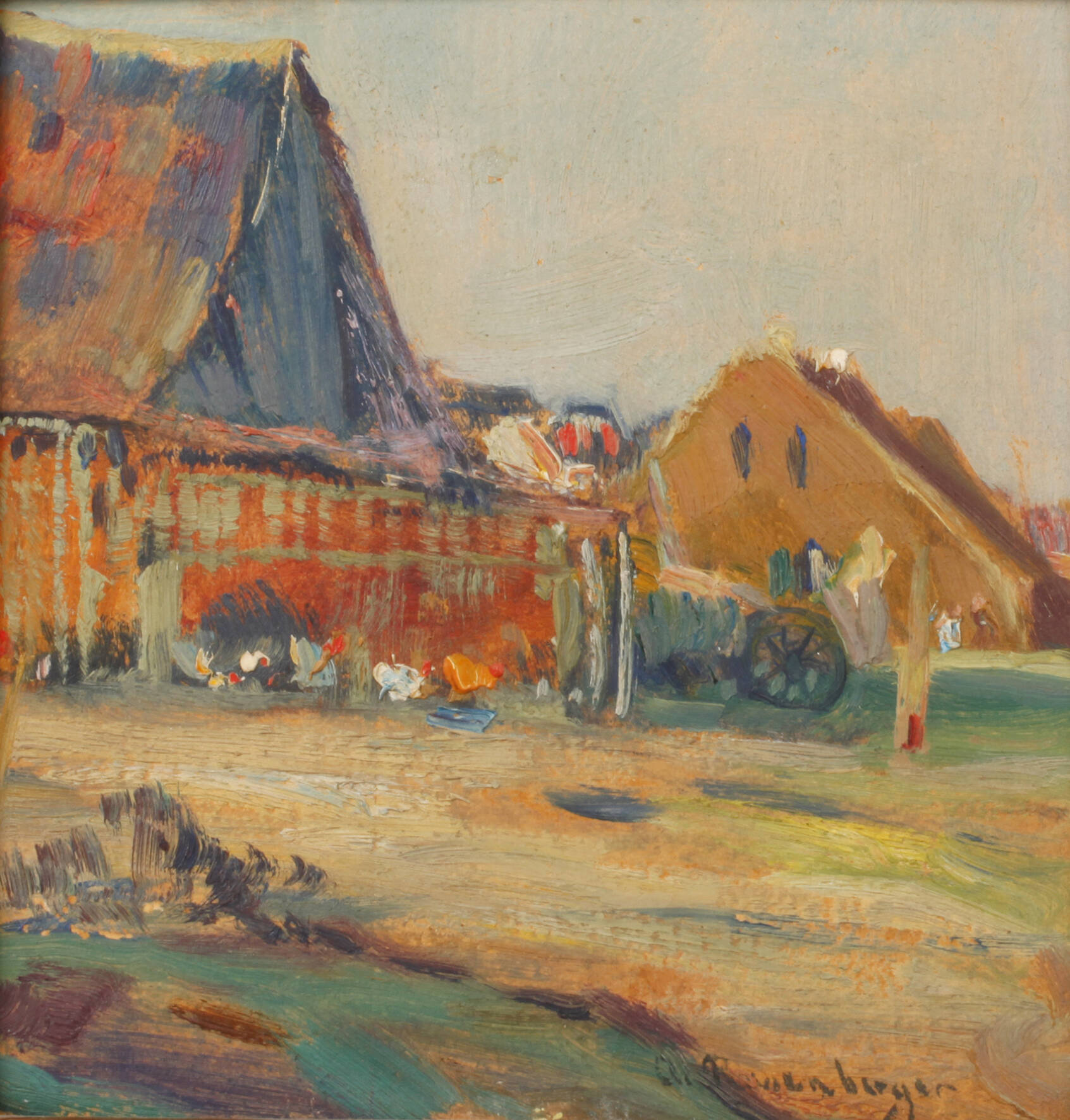 Alfred Rasenbeger, Dorflandschaft