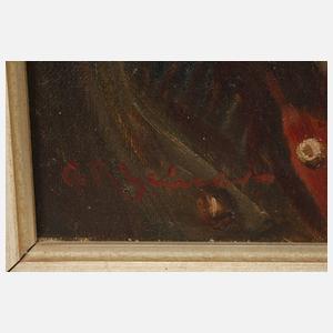 Adolf Rheinert, Portrait eines Fischers mit Pfeife