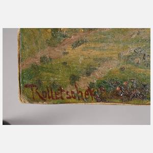 Josef Rolletschek, Landschaft bei Weimar