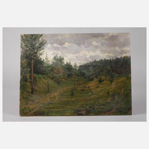 Josef Rolletschek, Landschaft bei Weimar