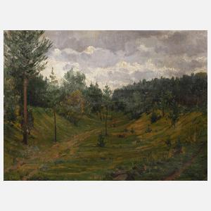 Josef Rolletschek, Landschaft bei Weimar