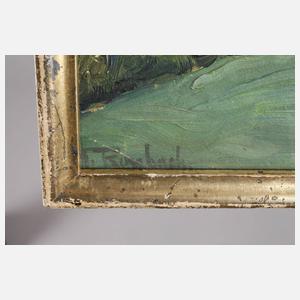 Max Rossbach, Sommerliche Gebirgslandschaft