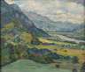 Max Rossbach, Sommerliche Gebirgslandschaft