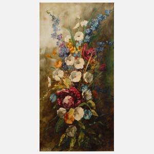 H. Scheffel, Blumenstillleben