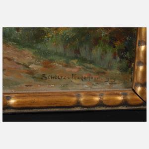 Johanna Scholtz-Plagemann, Waldweg im Gebirge