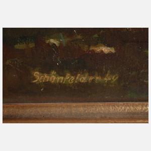 Schönfelder, Gitarrenspielerin im Schlosspark