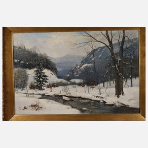 H. Steen, Winterlandschaft