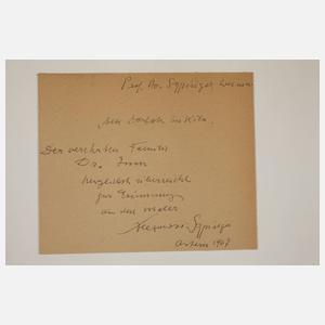 Alexander von Szpinger, "Dorfstraße bei Köln"