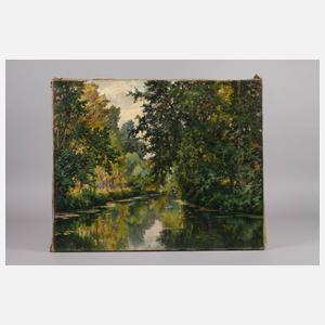 Émile Tatin, Sommerlicher Flusslauf