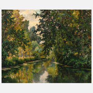 Émile Tatin, Sommerlicher Flusslauf