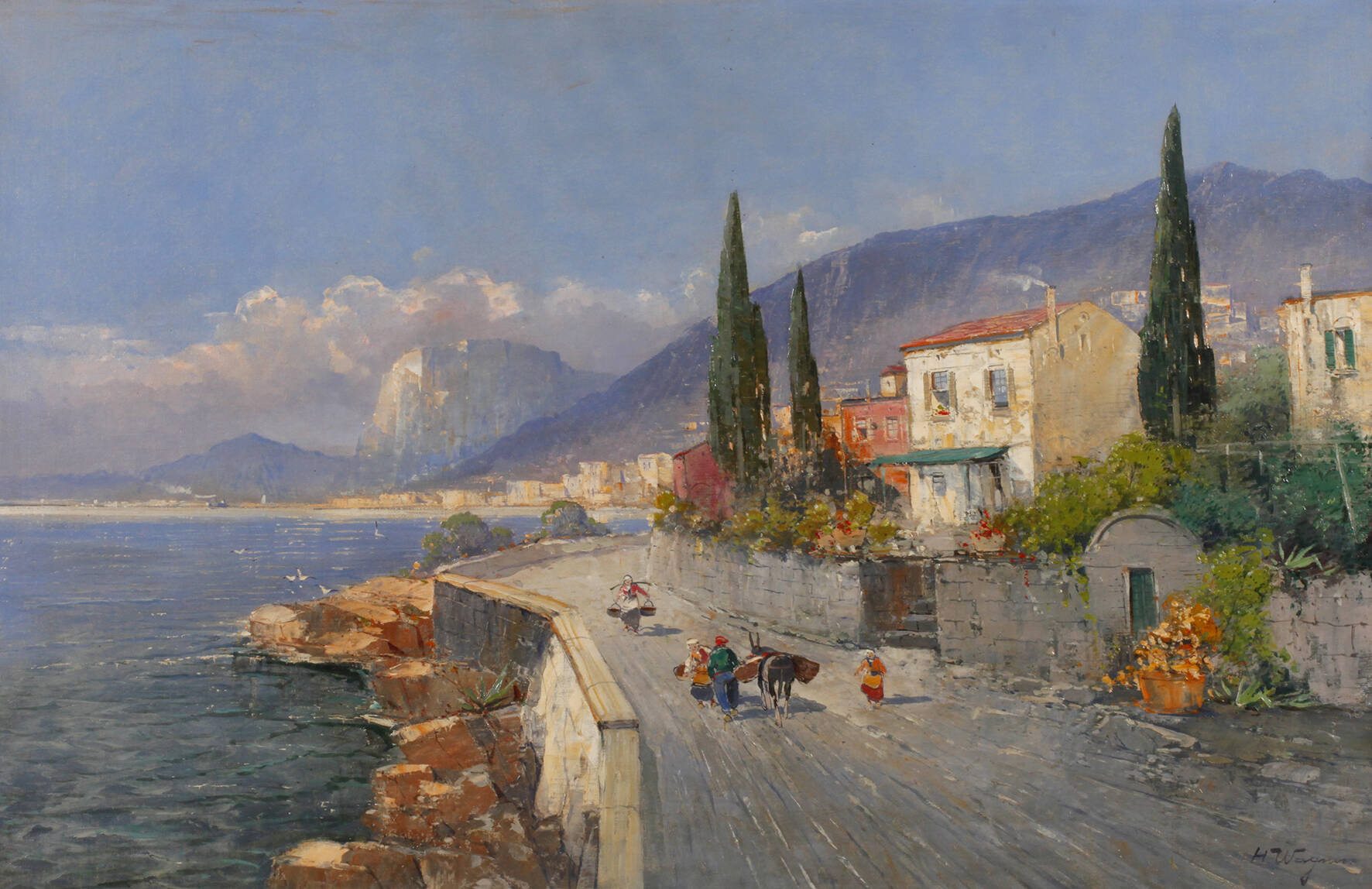 Hans Joachim Wagner, Mediterrane Küstenlandschaft