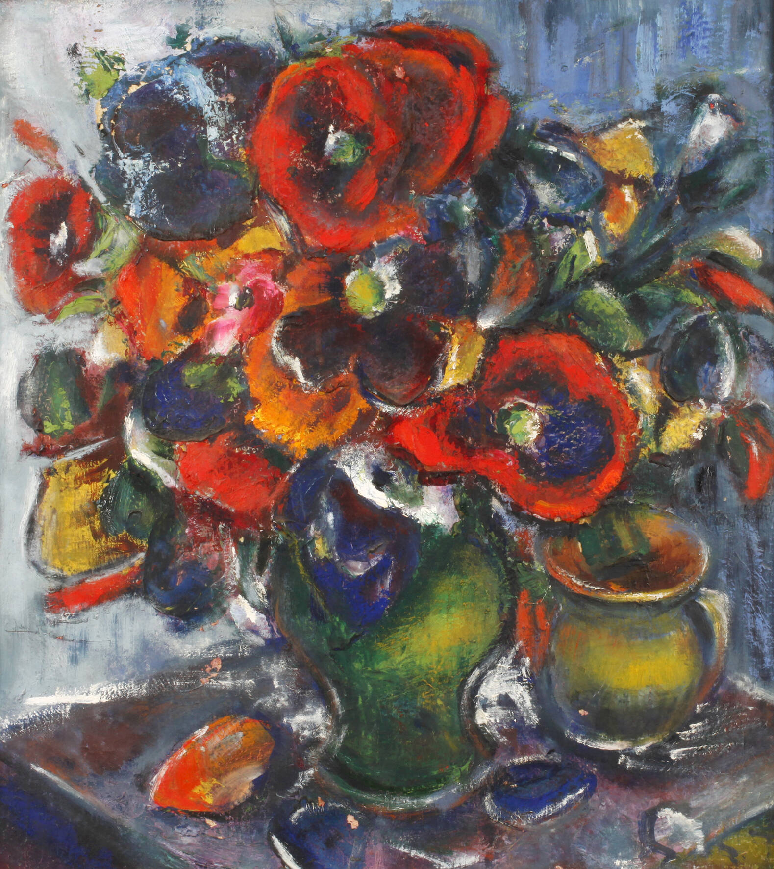 Else Wagner-Seulen, attr., Blumenstillleben