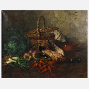 Marie Weger-Kleinbardt, "Wildente mit Gemüse"