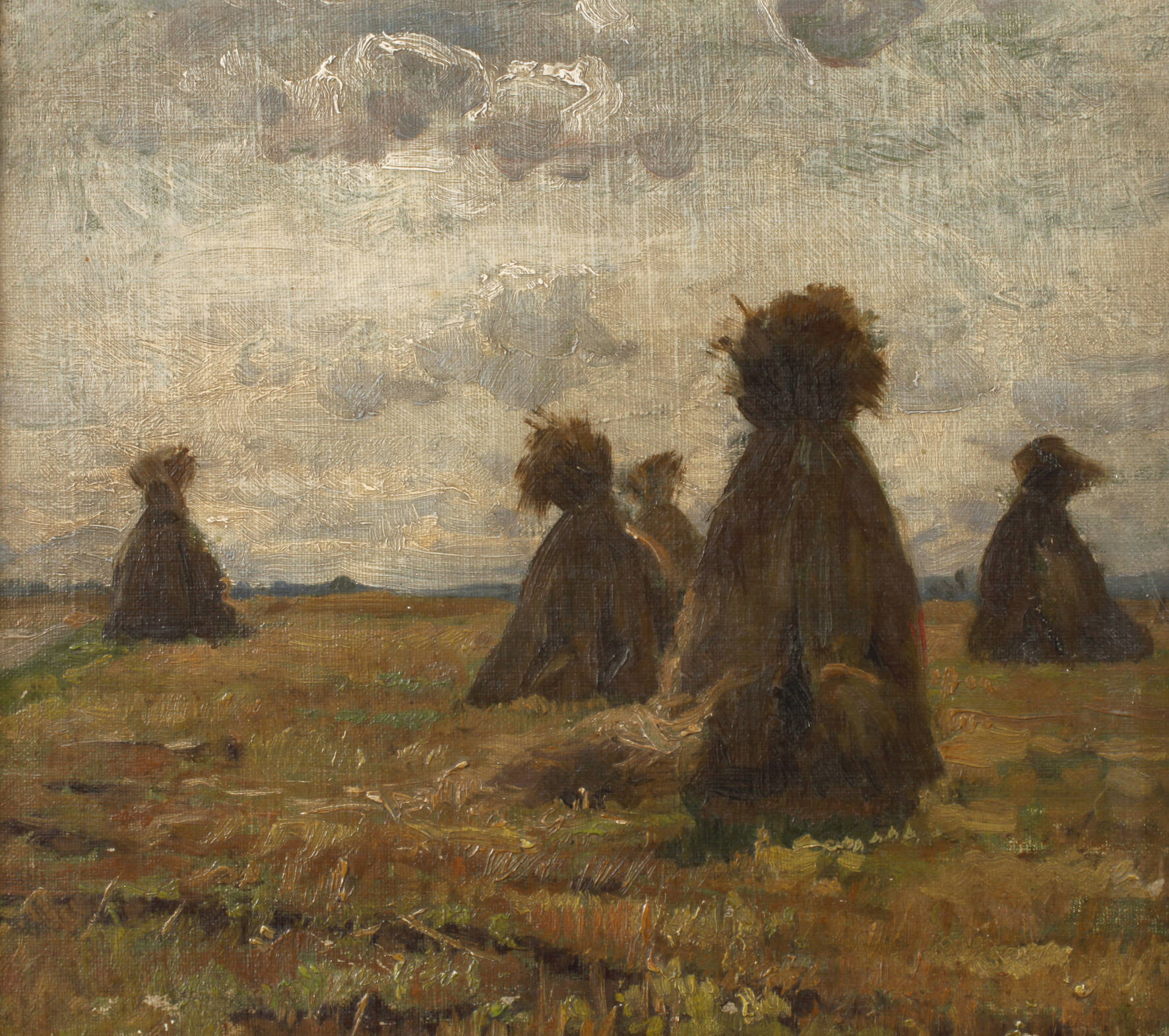 Viktor Weishaupt, attr., Erntelandschaft