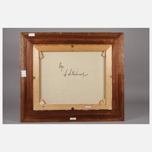 Prof. h. c. August Wendehals, "Biergarten am Chiemsee"