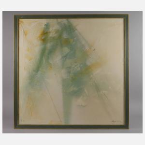 Prof. Al Bernstein, Abstraktion in Grün