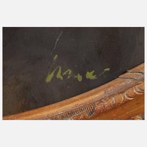 Mönch bei der Brotzeit