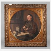 Mönch bei der Brotzeit111