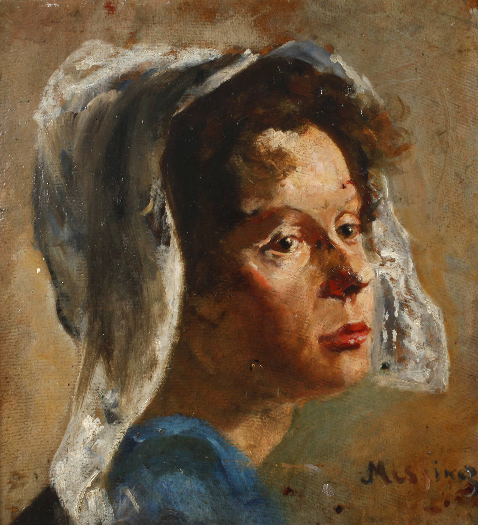 Portrait einer Holländerin