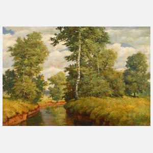 Sommerlicher Bachlauf