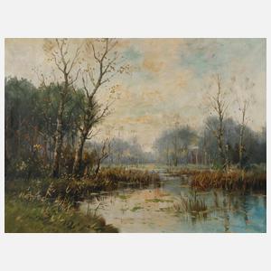 Herbstliche Sumpflandschaft