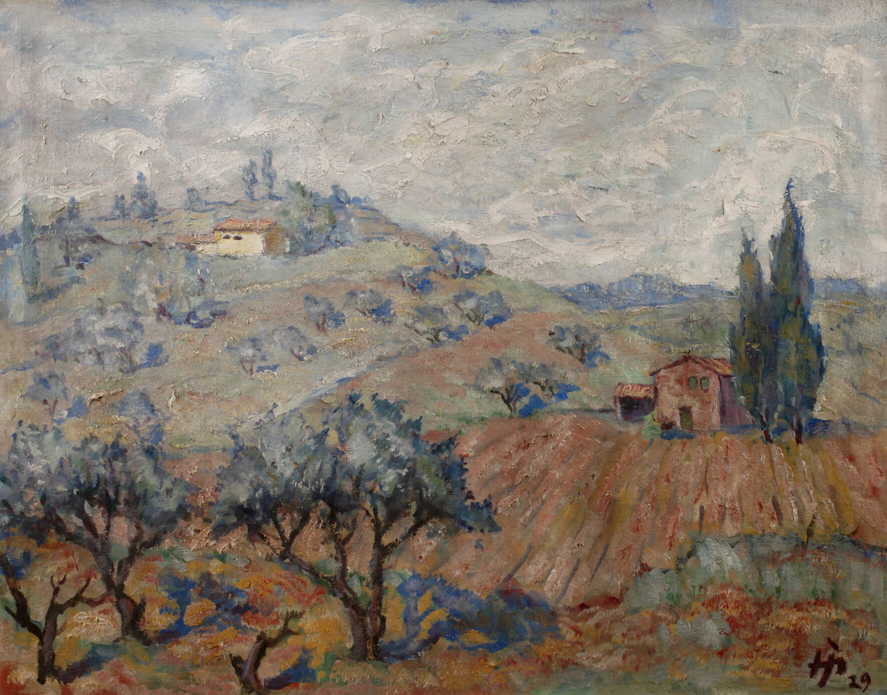 Mediterrane Landschaft