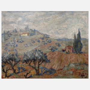 Mediterrane Landschaft