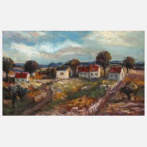 Expressive Dorfansicht