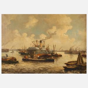 C. Schorffer, "Hamburger Hafen"