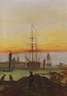 Greifswalder Hafen nach Caspar David Friedrich