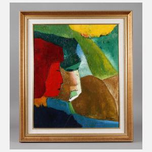 Expressive Portraits vor Sommerlandschaft