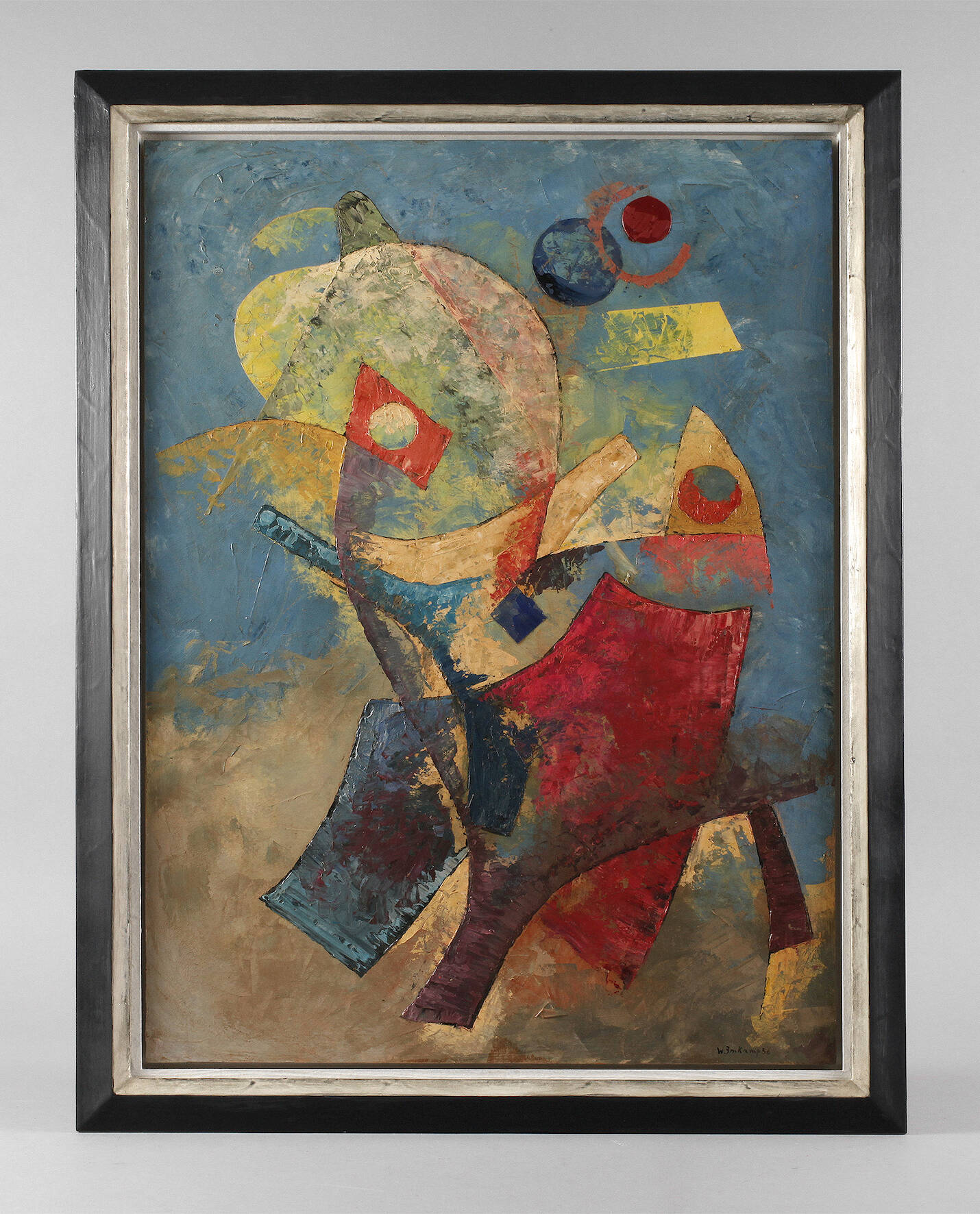 Prof. Wilhelm Imkamp, abstrakte Komposition