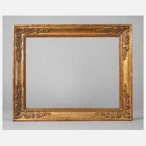 Kleiner Biedermeierrahmen um 1850