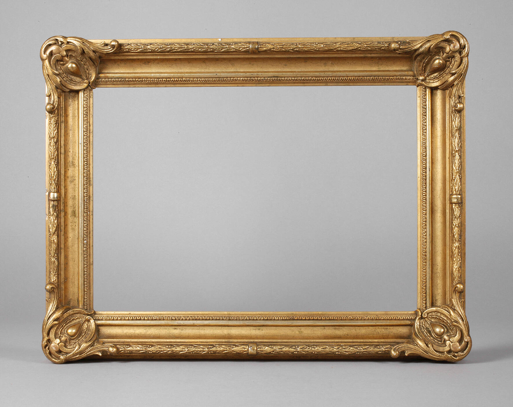 Kleiner Goldstuckrahmen Spätbiedermeier 2. Hälfte 19. Jh.