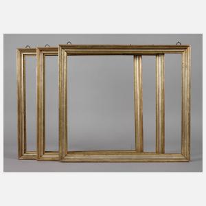 Drei Berliner Leisten 2. Hälfte 19. Jh.