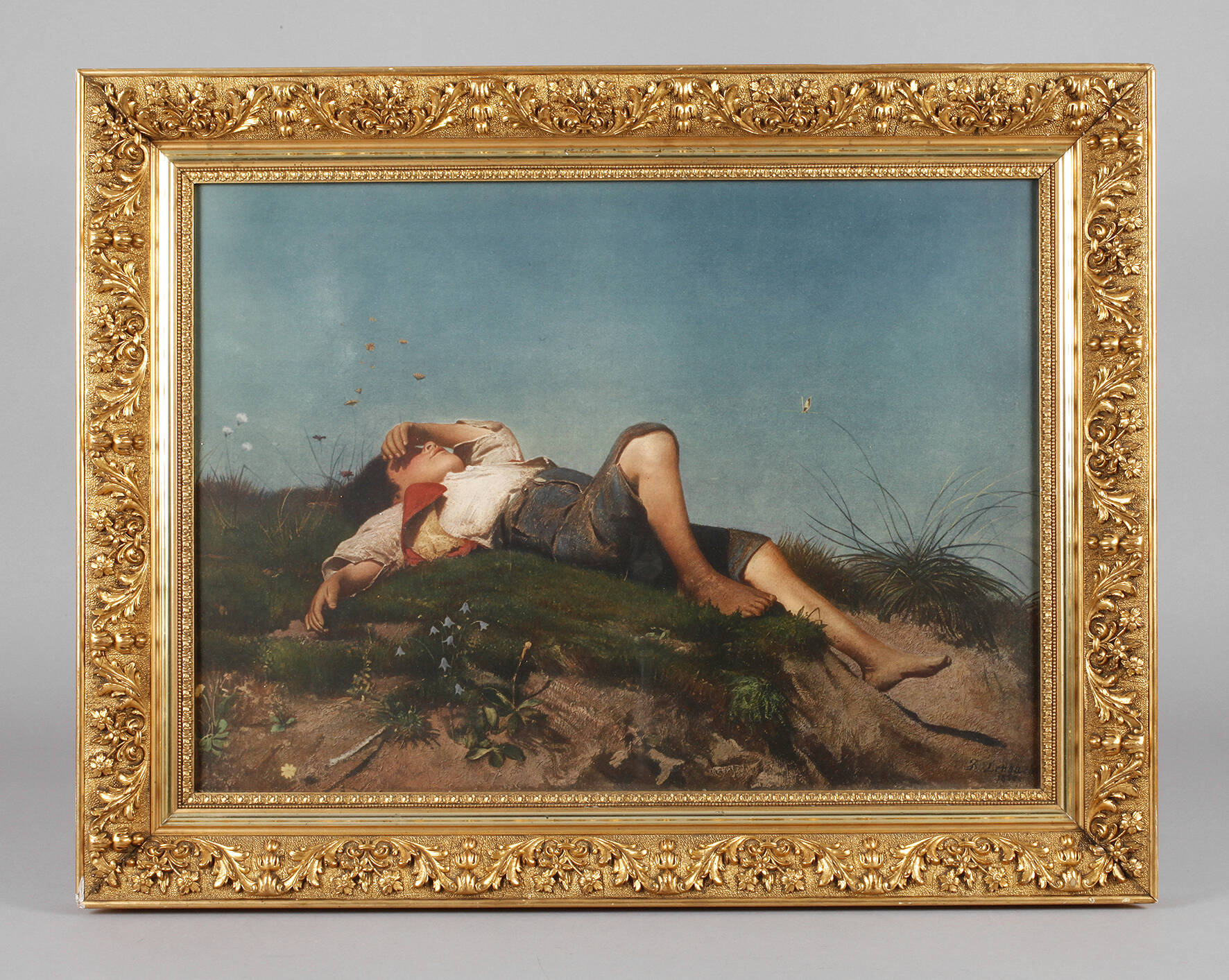 Goldstuckleiste um 1900