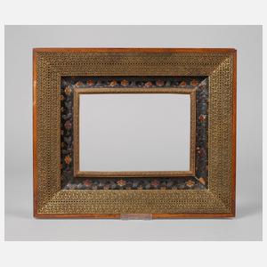 Leiste mit Messingapplikationen, Ende 19. Jh.