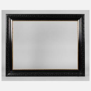 Schwarze Lackleiste um 1930