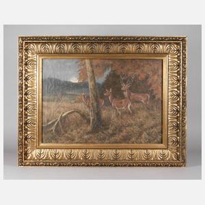 Breite Goldstuckleiste um 1930