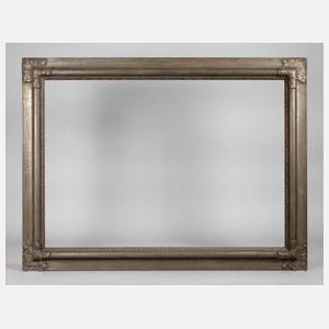 Grau-silberner Stuckrahmen um 1940