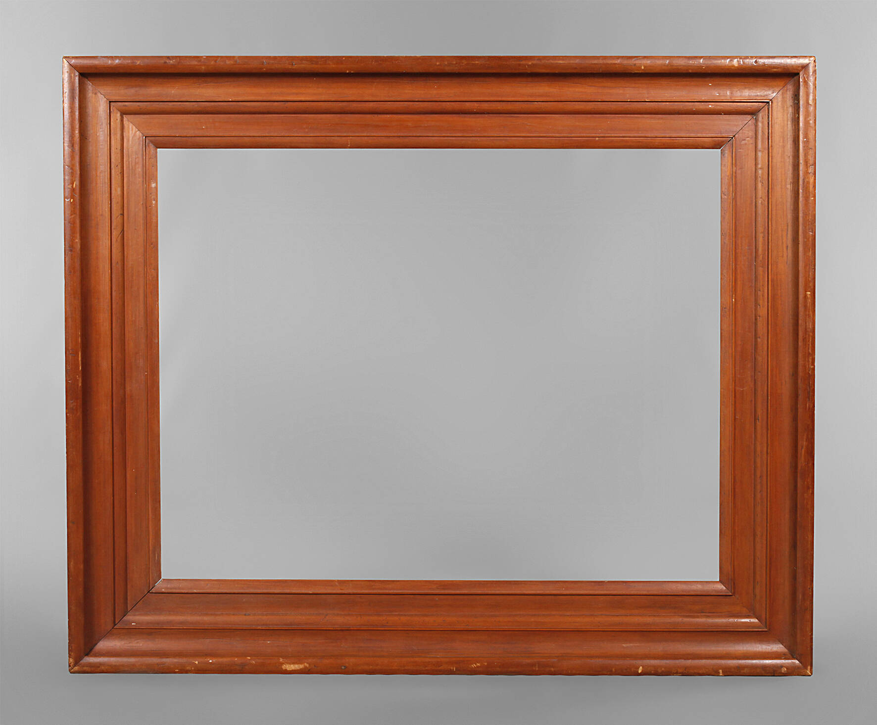 Große kirschfarbene Holzleiste um 1910