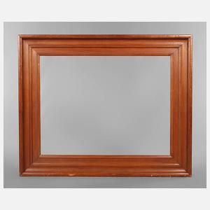 Große kirschfarbene Holzleiste um 1910