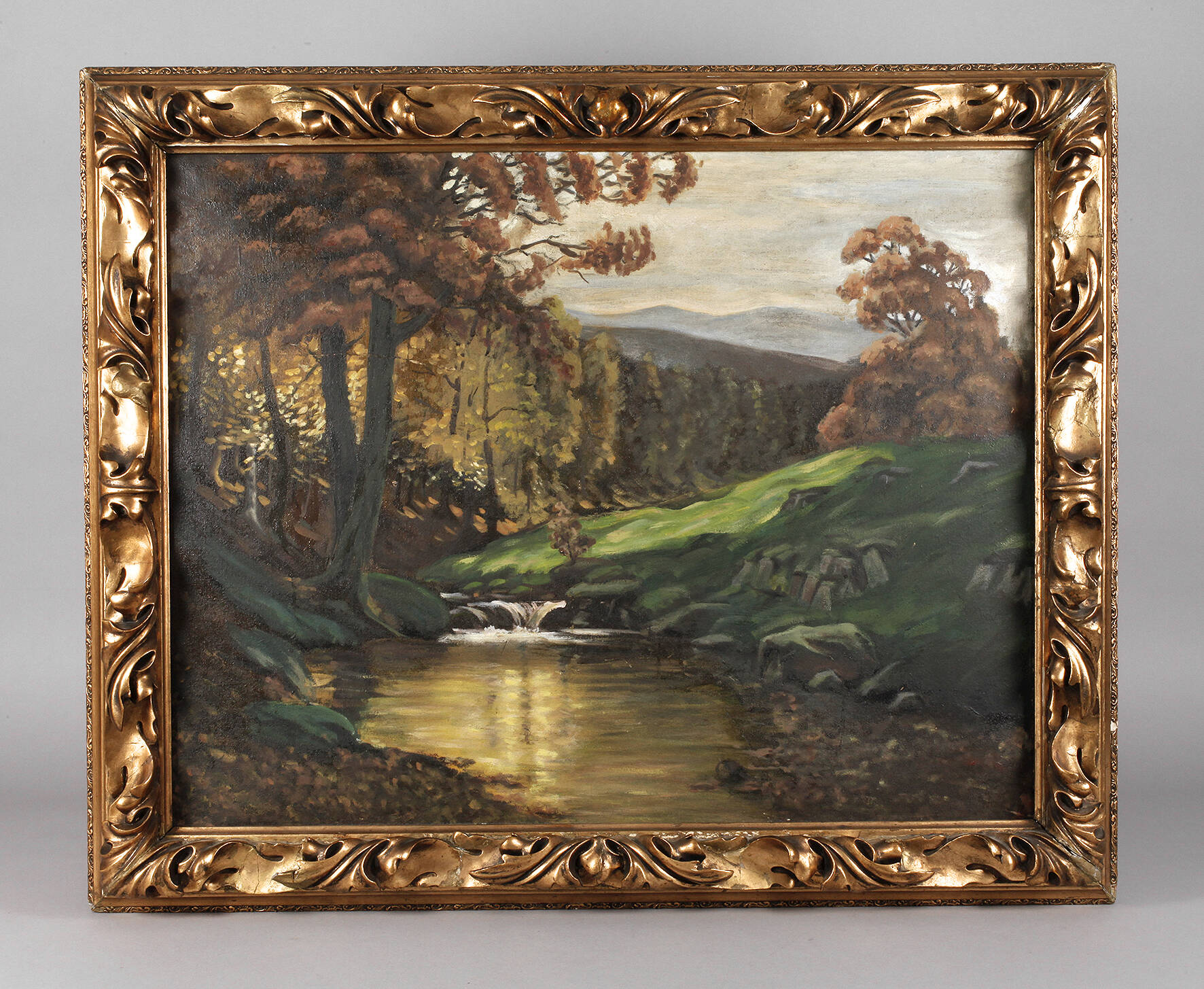 Goldstuckrahmen 1. Hälfte 20. Jh.