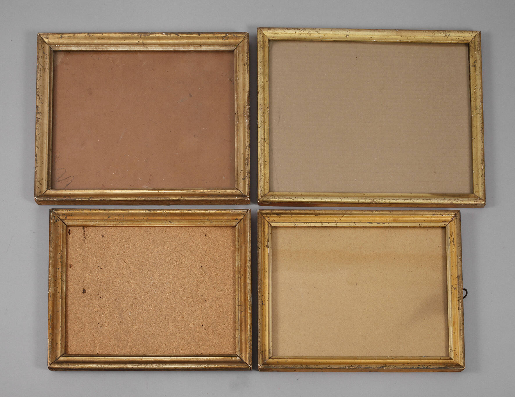 Konvolut vier kleine Berliner Leisten 2. Hälfte 19. Jh.