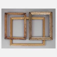 Konvolut drei Rahmen 19./20. Jh.111
