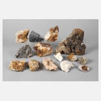 Sammlung Mineralien aus dem Erzgebirge111